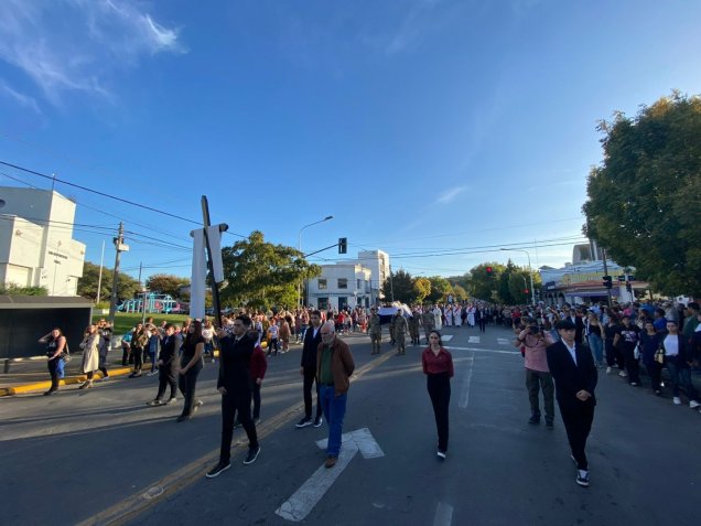 La Procesión congregó a cientos de fieles